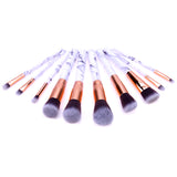 Marble Makeup Brush Set