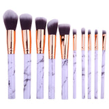 Marble Makeup Brush Set